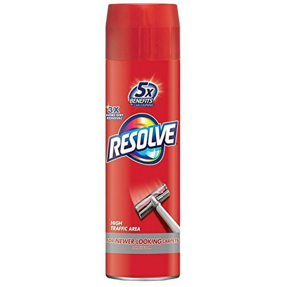 Resolve High Traffic Carpet Foam, 22 oz Can (Pack of 12)