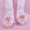 Pink, variant on Ballet Shoes for Girls Comfort Stretch Round Toe Split Sole Cross Elastic Straps Princess Shoes Lightweight Slip On Gymnastics Training Slippers