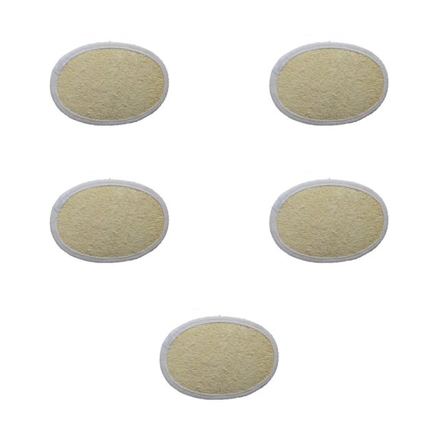 Minnieouse , 1 unidad, esponja exfoliante Natural para ducha de baño, masajeador Unisex, esponja para fregar la piel del cuerpo, herramienta de Type2