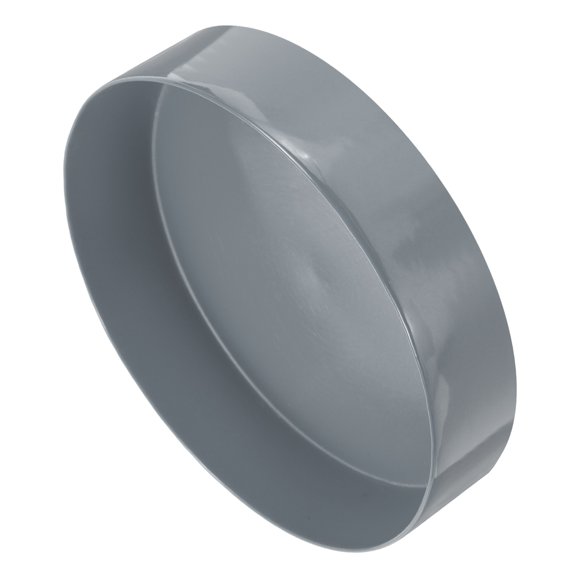 Uxcell 300mm (11 13/16") ID Rubber End Caps, Pipe & Fence Post Protectors Flexible End Caps for Industrial Pipes, Metal Tubing, Outdoor Fencing, Light Gray