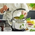 thumbnail image 4 of Sunwealth 4 L Stainless Steel Whistling Kettle with Bonus Tea Infuser, 4 of 8