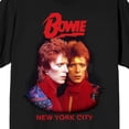 thumbnail image 7 of David Bowie New York's In Love Women's Black Double-Sided Short Sleeve Tee-6XL, 7 of 7