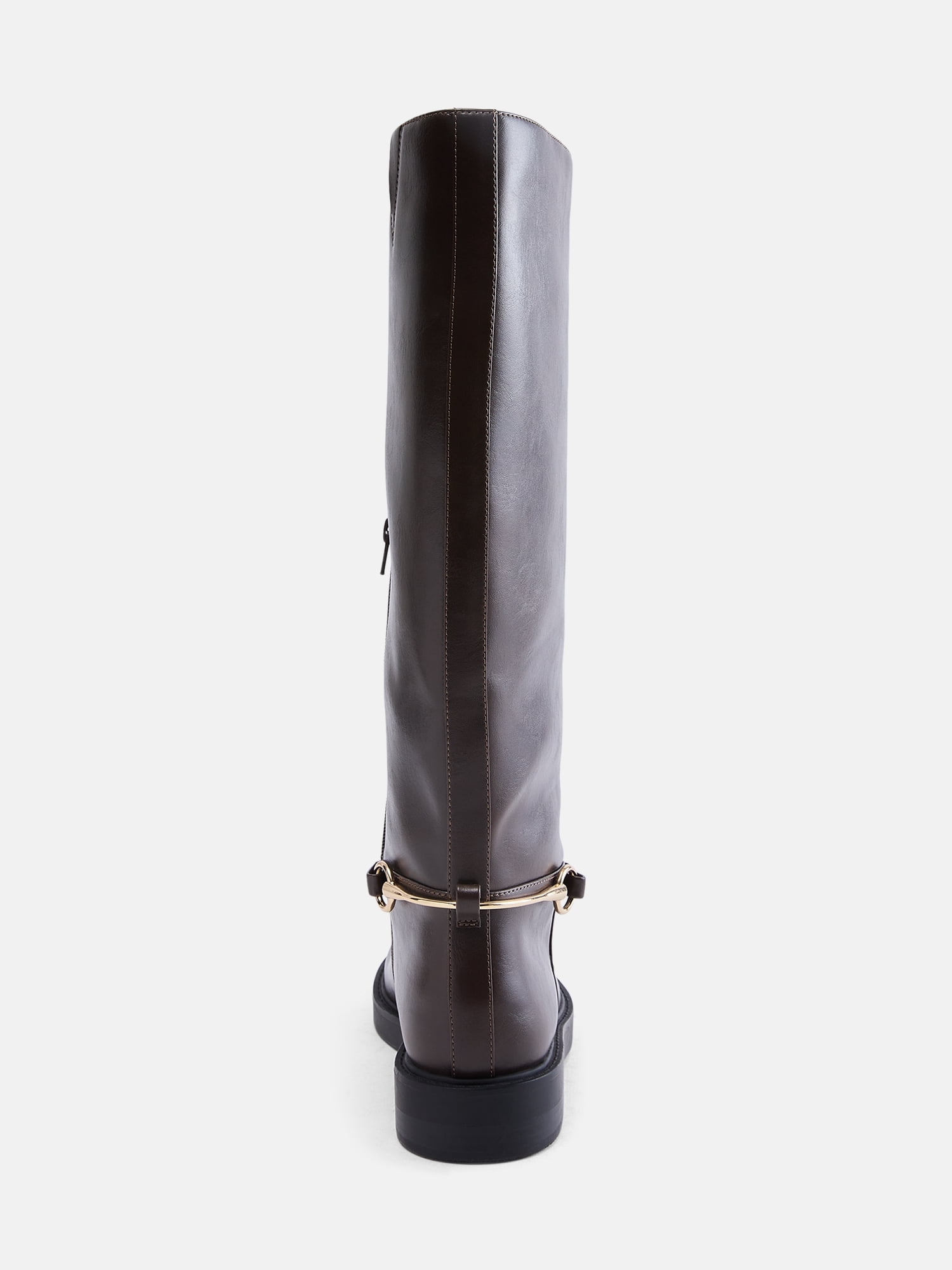Scenario Women's Tall Faux Leather Riding Boots