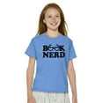 thumbnail image 4 of Book Club Nerd Nerdy Geeky Hipster Girls Kids T Shirt Tees Teen Brisco Brands M, 4 of 6