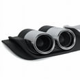 thumbnail image 2 of Universal 127cm Car Rear Bumper Diffuser Lip Spoiler Canard w/Tail Brake Light, 2 of 5