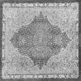 thumbnail image 1 of Ahgly Company Indoor Square Persian Gray Traditional Area Rugs, 8' Square, 1 of 1