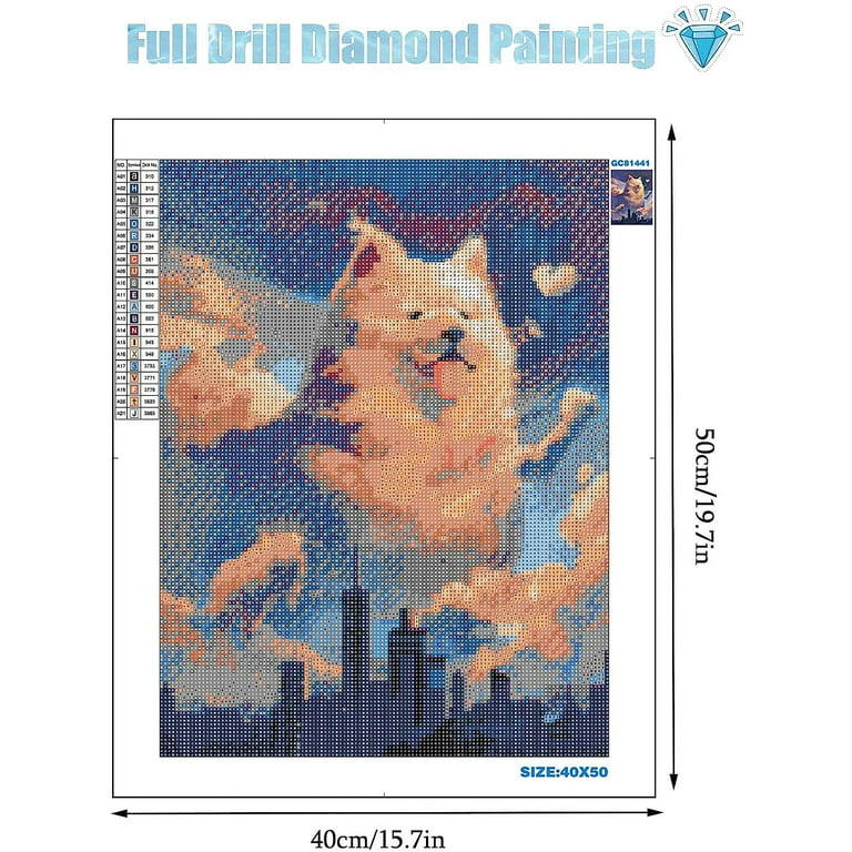 ckdiluy Anime Diamond Painting Kits, 5D Round Diamond Art Painting for  Adults Kids Beginners DIY Japanese Anime Movie Full Drill Cross Stitch Kits