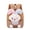 Coffee, variant on Weebloom Cute School Backpack For Toddler Boys Girls Corduroy Cartoon Backpack Cute Animal Bookbag Elementary Middle School Coffee