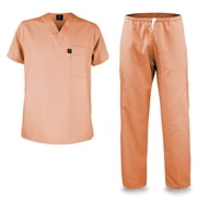 KM01L - Kolossus Mens Poly Cotton Medical Scrubs Set