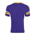 thumbnail image 2 of Augusta Sportswear M Boys SLEEVE STRIPE JERSEY Purple/Gold/White 361, 2 of 4