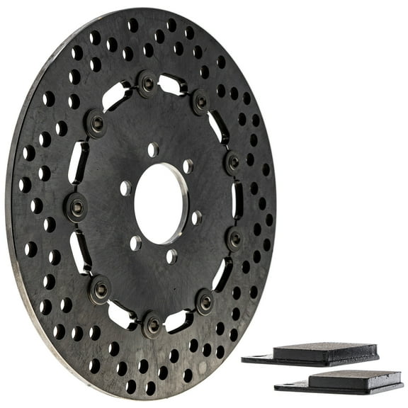 Niche Rear Left Brake Rotor Pad Kit for Suzuki 59100-38820 Motorcycle MK1007361