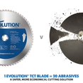 thumbnail image 4 of Evolution 510-15BLADE-ST 15 in. Steel Cutting Blade, 4 of 5