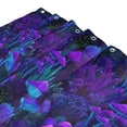 thumbnail image 3 of Yayeee Shower Curtain with Hooks 72"x72" Waterproof Fabric Bathroom Hanging Decor, Dark Mushrooms Pattern, 3 of 5