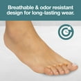 thumbnail image 3 of Zentoes Hammer Toe Straightener Crest with No Loop 4 Count Gel Spacer Splint and Crutch for Hammertoes, Overlapping and Mallet Toes, Beige, 2 Pairs, 3 of 8