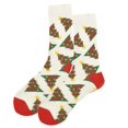 thumbnail image 1 of Christmas Halloween Cute Print Letter Short Socks, 1 of 2