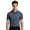 Blue, variant on Mens Polo Shirts Short Sleeve Casual Summer Polo Tee Big Size Business Collar Shirts
