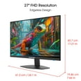 thumbnail image 4 of Sceptre New 27-inch Gaming Monitor 100Hz 1ms HDMI x2 DP x1 Build-in Speakers Machine Black 2025, 4 of 5