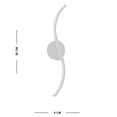 thumbnail image 5 of Lámpara Arbotante de Pared LED Sign Luxica Lighting Dorado, 5 of 5