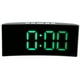 thumbnail image 4 of Reloj despertador digital Bling Bling Espejo detección de luz inteligente Pantalla curva LED, 4 of 12
