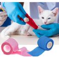 thumbnail image 4 of Self Adhesive Bandage 12 Rolls, 5cm x 4.5m, Non-Woven Adhesive Bandage, Breathable Flexible Elastic Sports Tape for Humans and Animals, Ankle Sprain S, 4 of 4