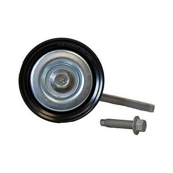 Grooved Pulley Accessory Belt Idler Pulley - Compatible with 2009 - 2012 Ford Escape 2.5L 4-Cylinder GAS 2010 2011