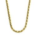 thumbnail image 2 of Mens Gold Chain - Solid Rope Chain - Silver / 10K / 14K, 2 of 7
