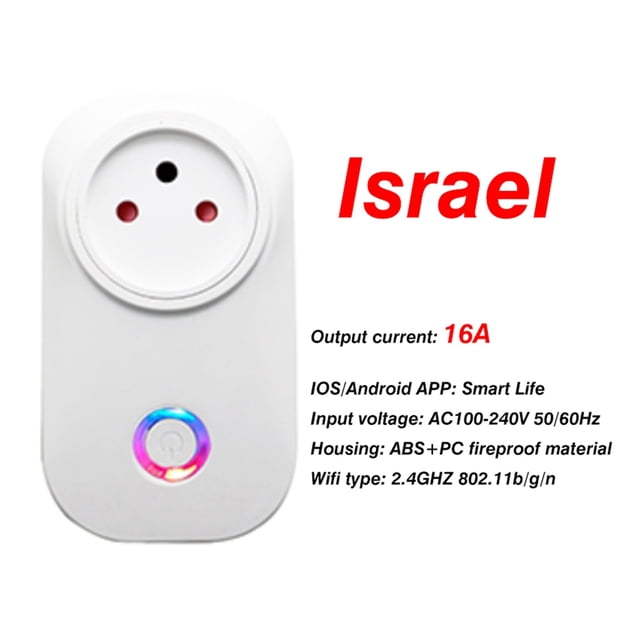 Smart WiFi Socket Power Energy Meter 10A/16A Power Monitor Timing Function Tuya SmartLife APP Control Works ,Comprehensive Energy Data