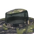 thumbnail image 2 of Men's Hat Hunting Fishing Cap Outdoor Wide Brim Sun Cap Mesh Breathable, 2 of 7