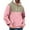 Pink, variant on BADHUB Men's Color Block Hoodies Fleece Long Sleeve Sweatshirt Fashion Patchwork Drawstring Hooded Tops Winter Essentials Clearance Black,XL