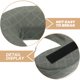 thumbnail image 3 of unbranded Cojín Ergonómico Para Masaje Facial En Con Plegable Para Spa Y Salón, 3 of 6