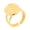 Golden, variant on Stainless Steel Ring Base Adjustable Ring Blank Cabochon Ring Blank Base Flat Bezel Tray for Jewelry Making DIY Craft