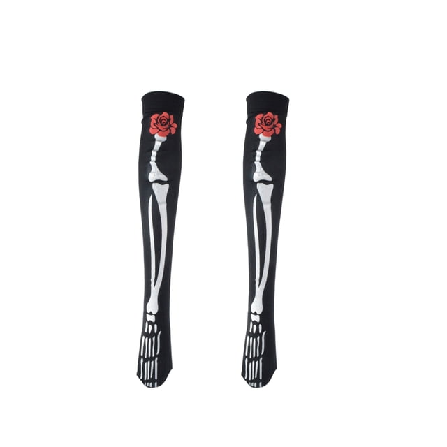 Txlixc Medias de Halloween para mujeres, medias de dibujos animados de verano y otoño Txlixc moda