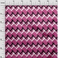 thumbnail image 2 of oneOone Viscose Jersey Fabric Chevron Geometric Printed Fabric 1 Yard 60 Inch Wide, 2 of 5