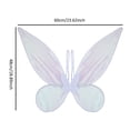 thumbnail image 2 of Txlixc Alas de hada mariposa, alas de mariposa princesa fiesta de cumpleaños vestido brillante Txlixc  moda, 2 of 7