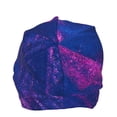 thumbnail image 5 of Kll Neon Gradient Blue Winter Fall Beanie Knit Hats For Men & Women - Warm & Soft Stylish Toboggan Caps For Cold Weather, 5 of 9