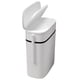 thumbnail image 1 of Cubo de basura con escobilla de inodoro, cubo para basura, cubos de basura para baño, caravana, oficina Blanco, 1 of 9