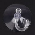 thumbnail image 3 of PVC Plastic Suction Cup Hook 40mm 24 Pcs Clear Blue, 3 of 4
