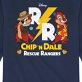 thumbnail image 3 of Chip 'N Dale Rescue Rangers - Rescue Ranger Logo - Toddler And Youth Long Sleeve Graphic T-Shirt, 3 of 5