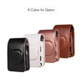 thumbnail image 4 of Compact Size Instant Camera Case Bag PU Leather with Shoulder Strap Compatible with Fujifilm Instax LiPlay, 4 of 7