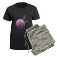 thumbnail image 5 of CafePress - Women's Dark Pajamas - Women's Short Sleeve Print T-Shirt and Pants Dark Cotton Pajama Set, 5 of 7