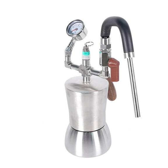 Portable Steam Milk Frother, Steam Milk Frother,  For Home Camping,450ml Hot Water Boiler, 600ml Steam Boiler