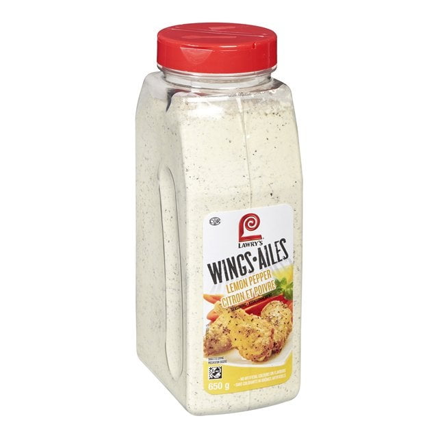 Lawry's Lemon Pepper Wing Seasoning | 650G/Unit, 6 Units/Case