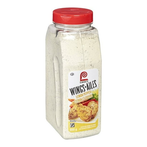 Lawry's Lemon Pepper Wing Seasoning | 650G/Unit, 6 Units/Case
