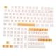 thumbnail image 1 of Milk Theme de PBT de 140 Reempzo de ensambje amarillo para mecácos para Cherry 61/68/82, para fuente shamjiam Teclas de material PBT, 1 of 9
