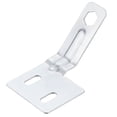 thumbnail image 4 of Hardware para puertas plegables, paquete de 8 alineadores de superficie para puertas plegables, kit de piezas de repuesto para hardware de puertas de closet, plateado, 4 of 6