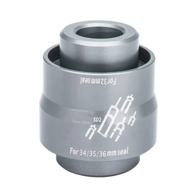 Greeniant Kit de herramientas de instalación de aleación de aluminio con sello de polvo de horquilla delantera de suspensión de bicicleta ZTTO, Ciclismo Gris Greeniant OD020144-03