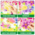 thumbnail image 3 of Set de decoración para tablón de anuncios X1zuue, 69 unidades, con forma de flor, 3 of 7