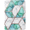 thumbnail image 1 of DuraSafe Cases iPad PRO 11 Pouces 2e 3e 4e [ PRO 11 2 3 4 Gen 2020 2021 2022 ] Léger Intelligent Support Ajustable Fonction Imprimée Design Épuré Étui à Rabat - Marbre Vert, 1 of 7