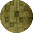 thumbnail image 1 of Ahgly Company Indoor Round Persian Green Bohemian Area Rugs, 5' Round, 1 of 4