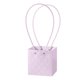 thumbnail image 1 of Nvzi bolsas de regalo para el Día de la Madre, portátiles, con asa, impermeables, para arreglos florales, 11,4 x 10,4 x 12 cm (morado)., 1 of 5